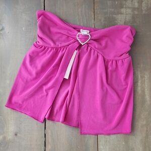 NWT Urban Outfitters Kimchi Blue Fawn Embellished Babydoll Tube Top – Size Small